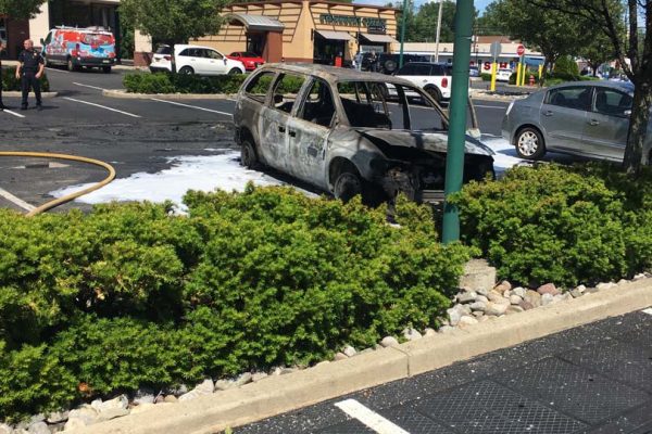 Car Fire @ Northvale Square