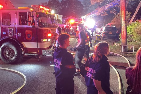 NVFD 213 Walnut Structure Fire - 40-E2 Scene